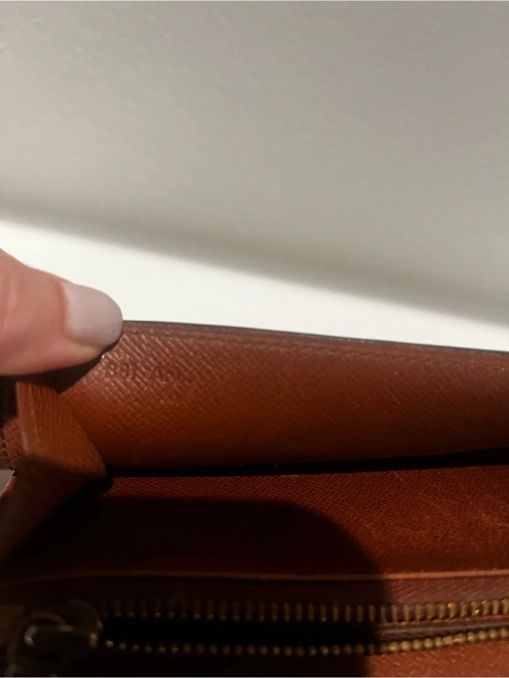 Louis Vuitton Vintage Monogram Sarah Long Wallet Made in France